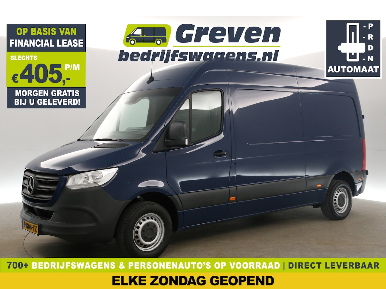 Mercedes-Benz Sprinter - 314 2.2 CDI L2H2 143PK Automaat Airco Cruise Camera Navigatie DAB+ Elektrpakket - AutoWereld.nl