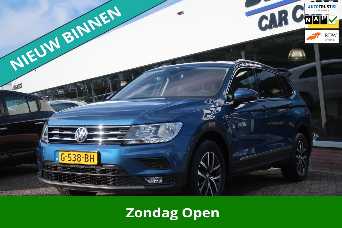 Volkswagen Tiguan Allspace - 1.5 TSI Comf.Buss 7p. 1e EIG_LED_KEYLES_PDC V+A_NL-AUTO. - AutoWereld.nl