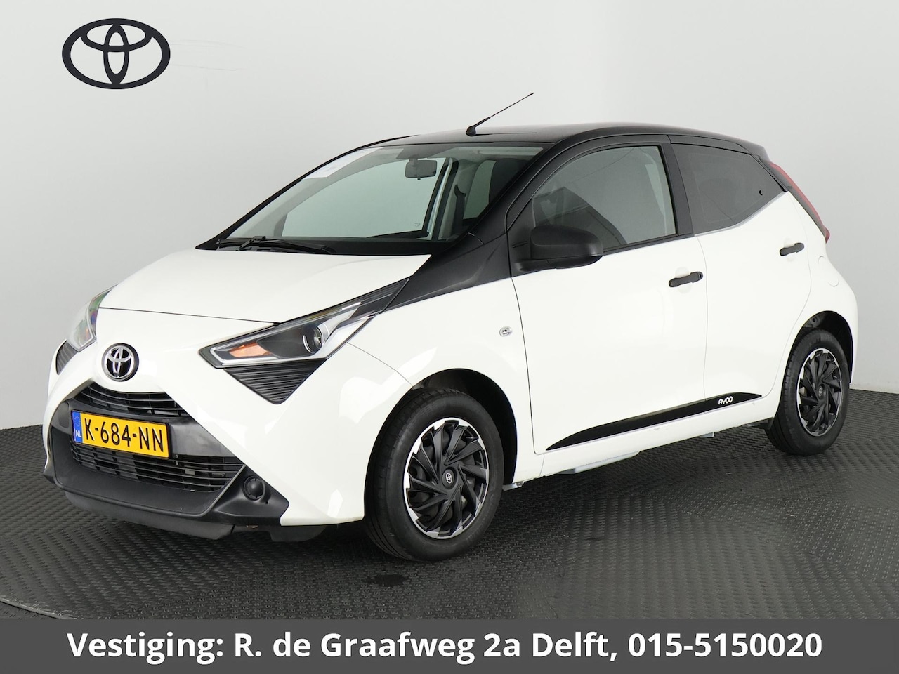 Toyota Aygo - 1.0 VVT-i X-Fun Bi-Tone | Airco | Bluetooth | Privacy Glass | - AutoWereld.nl