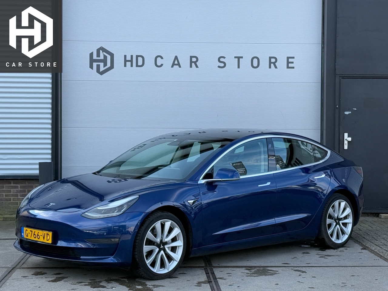 Tesla Model 3 - Long Range RWD Long Range AWD 75 kWh 87% SOH Trekhaak DUAL MOTOR - AutoWereld.nl