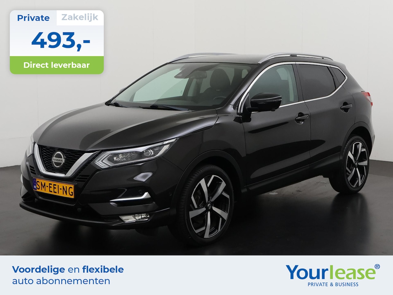 Nissan Qashqai - 1.3 DIG-T Tekna | All-in 493,- Private Lease | Zondag Open! - AutoWereld.nl