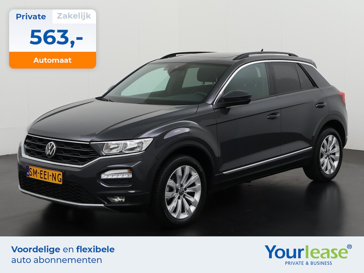 Volkswagen T-Roc - 1.5 TSI Sport DSG | All-in 563,- Private Lease | Zondag Open! - AutoWereld.nl