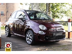 Fiat 500 C - 1.0 Hybrid Rockstar 2021 BORDEAUX | Cabrio | Sport | Leder