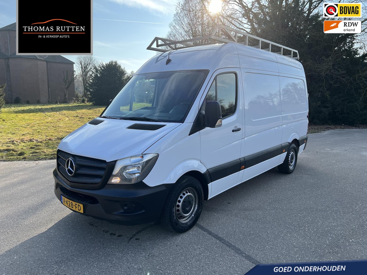 Mercedes-Benz Sprinter - 316 2.2 CDI 366 L2H2 2014 Airco | Camera | Bluetooth | Geveerde stoel | Stoelverwarming | - AutoWereld.nl