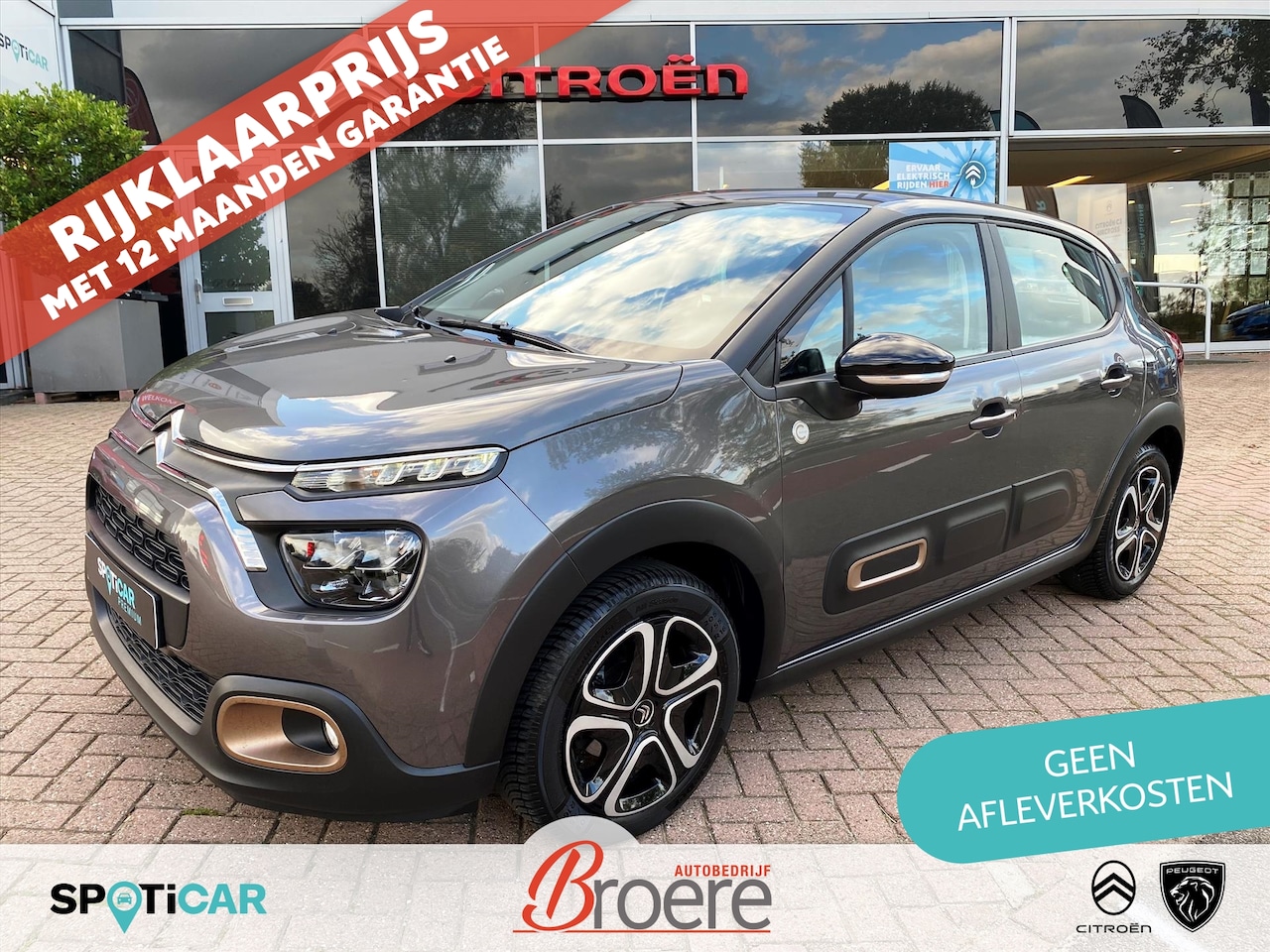 Citroën C3 - 1.2 83pk C-Series | verwarmde voorstoelen, navi via apple carplay of android auto, dab, cl - AutoWereld.nl