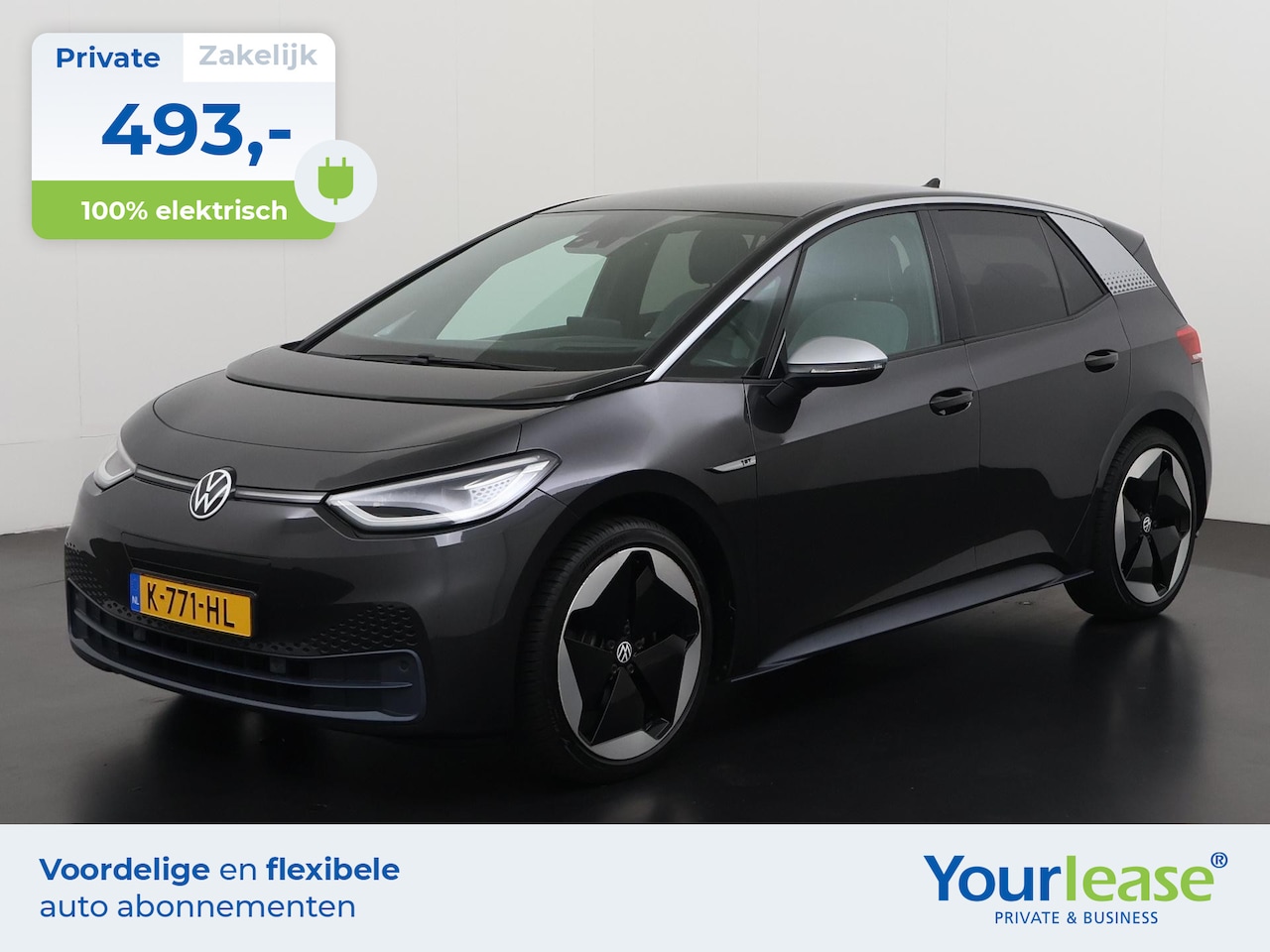 Volkswagen ID.3 - First Max 58 kWh | All-in 493,- Private Lease | Zondag Open! - AutoWereld.nl