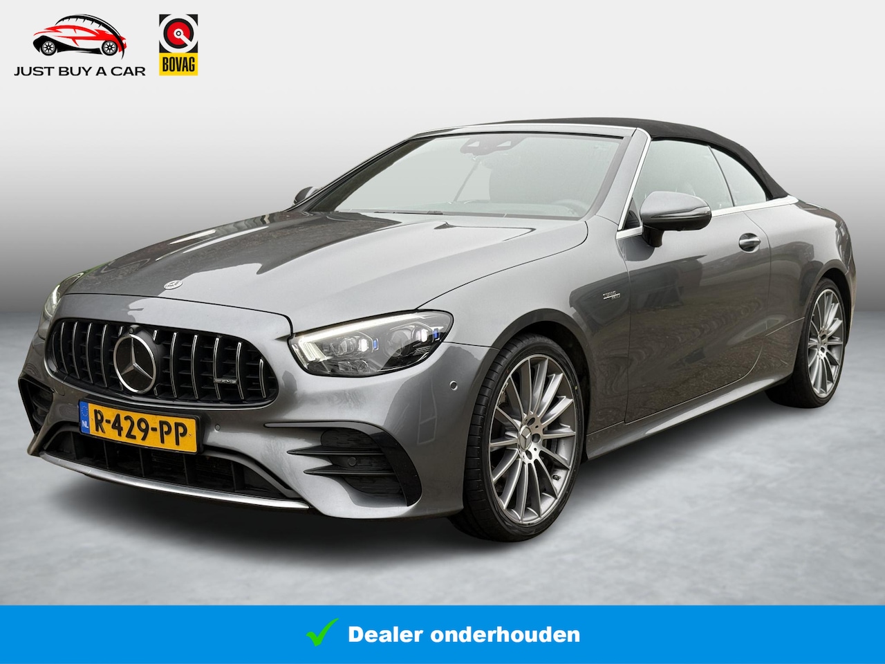 Mercedes-Benz E-klasse Cabrio - AMG 53 4MATIC Dealeronderhouden / Fabrieksgarantie /Facelift / Verwarmde voorstoelen / Ver - AutoWereld.nl