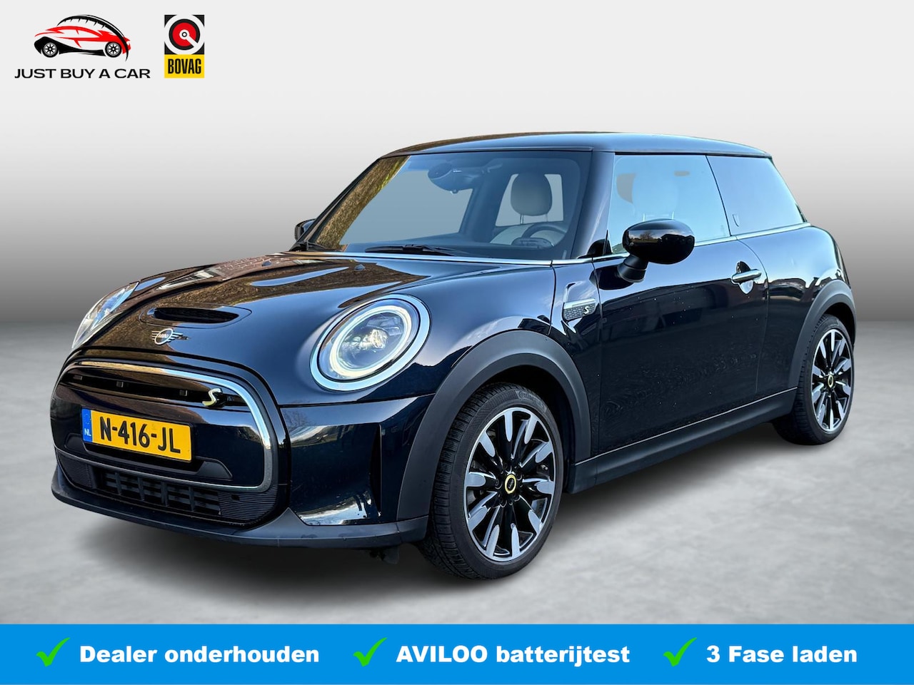 MINI Mini-Electric - MINI Yours 33 kWh Accu 98% / 3 fase lader / Warmtepomp / Leder / Nappa / Apple Carplay / - AutoWereld.nl