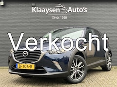 Mazda CX-3 - 2.0 SkyActiv-G 120 TS+ | dealer onderhouden | navigatie | trekhaak | cruise control | blue