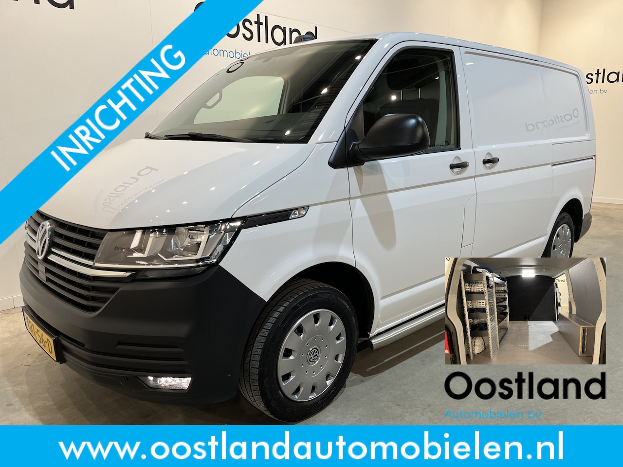 Volkswagen Transporter - 2.0 TDI L1H1 Servicebus / Sortimo Inrichting / Euro 6 / Schuifdeur L + R / Airco / Cruise - AutoWereld.nl