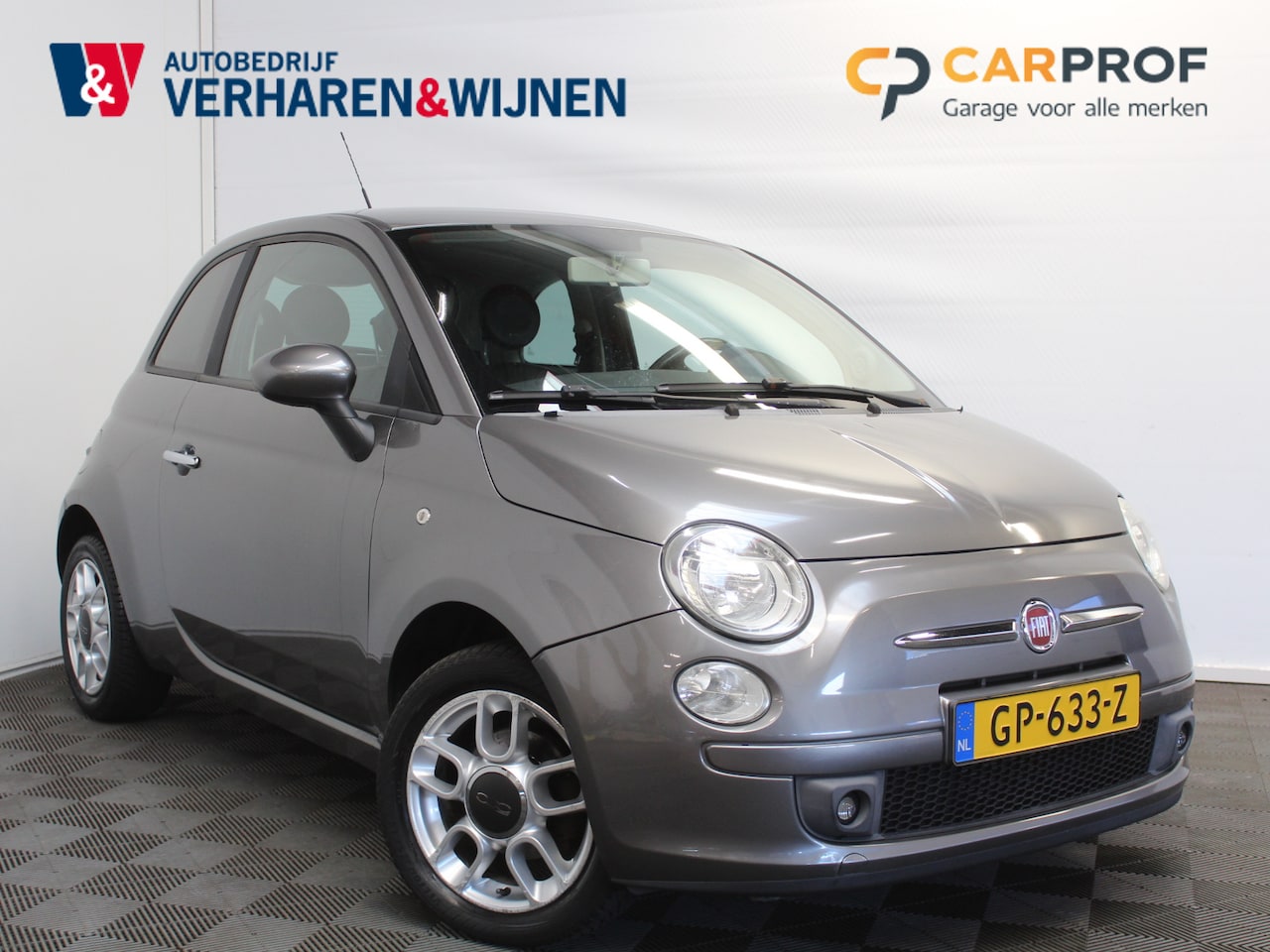 Fiat 500 - 1.4-16V Lounge | LMV | CLIMAT C | HALF LEDER | BLUETOOTH | CDV - AutoWereld.nl