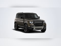 Land Rover Defender 110 - 2.0 P300e X | Starlight Satin Chrome | Tow Pack | Cold Climate Pack | Bodembescherming voo