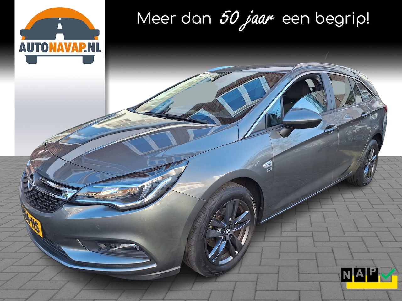 Opel Astra Sports Tourer - 1.0 Turbo 120 Jaar Edition /Navi/Apple/Android/Clima/Pdc/1e Eig/Garantie - AutoWereld.nl