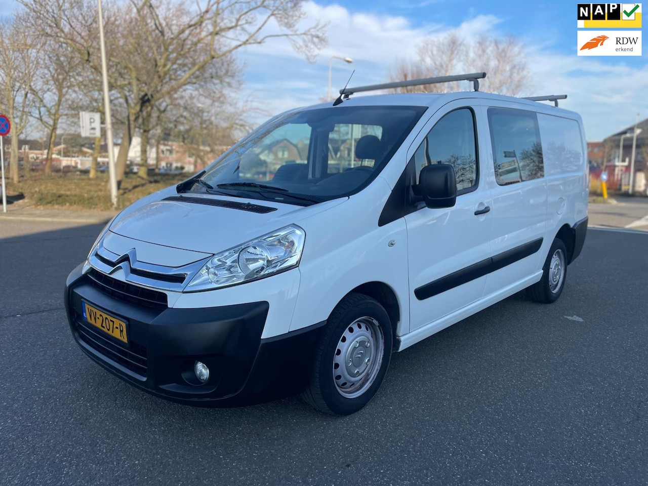 Citroën Jumpy - 12 2.0 HDI L2H1 DC / 1e.eigenaar / dubbele.cabine / navigatie / airco / pdc / elek.ramen / - AutoWereld.nl