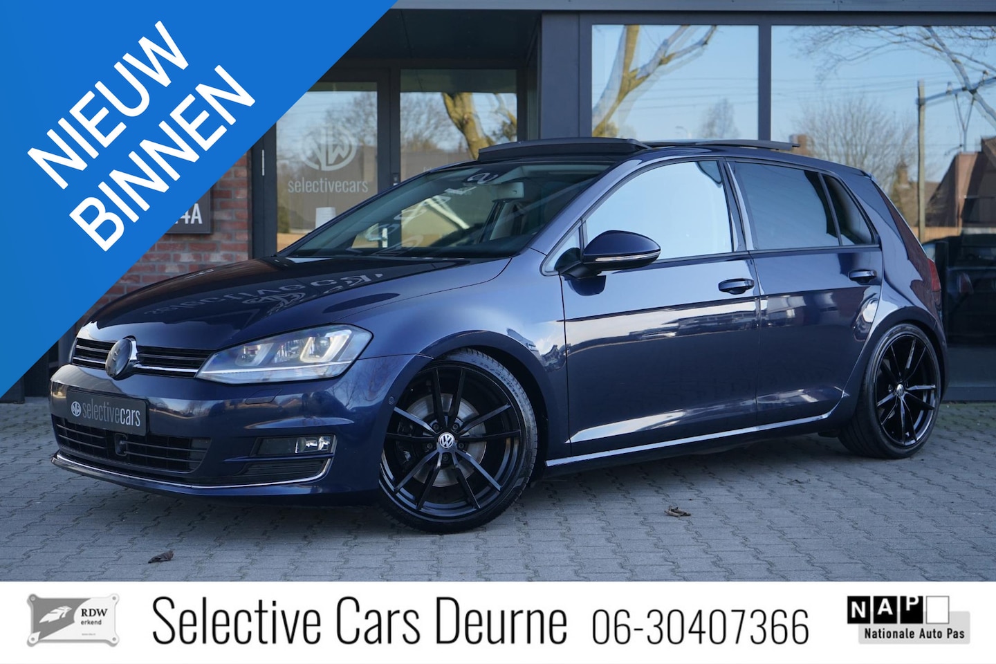 Volkswagen Golf - 1.4 TSI Highline 1.4 TSI Highline , Pano, Acc, DCC, Keyless, 18'' Pretoria, Standkachel, Camera. - AutoWereld.nl