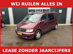 Mercedes-Benz Vito - 110 CD dubbelcab airco AUTO STAAT IN NOODLOOP