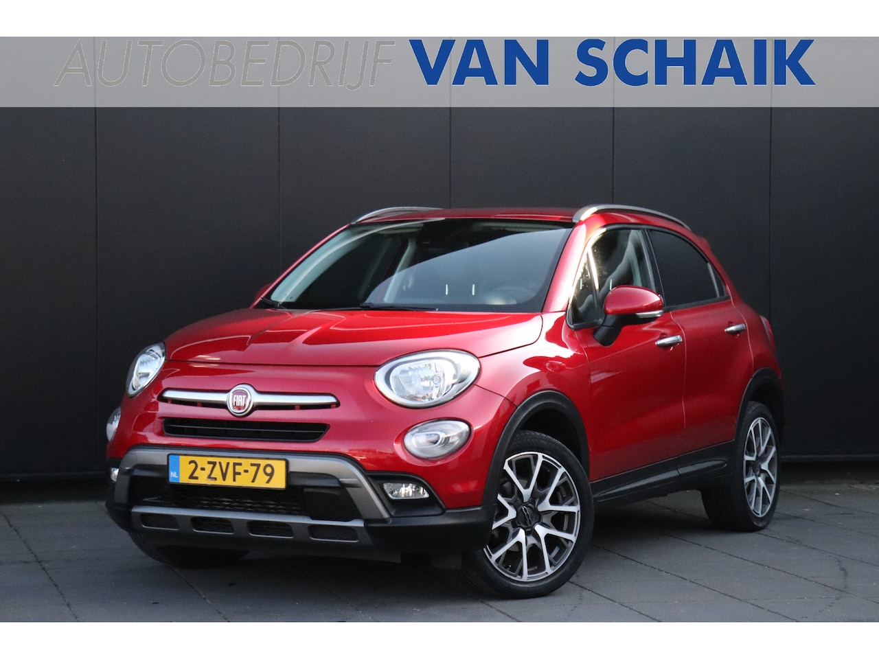 Fiat 500 X Cross - 1.4 Turbo MultiAir Cross | HALF LEDER | CAMERA | LMV | NAVI | AIRCO | - AutoWereld.nl