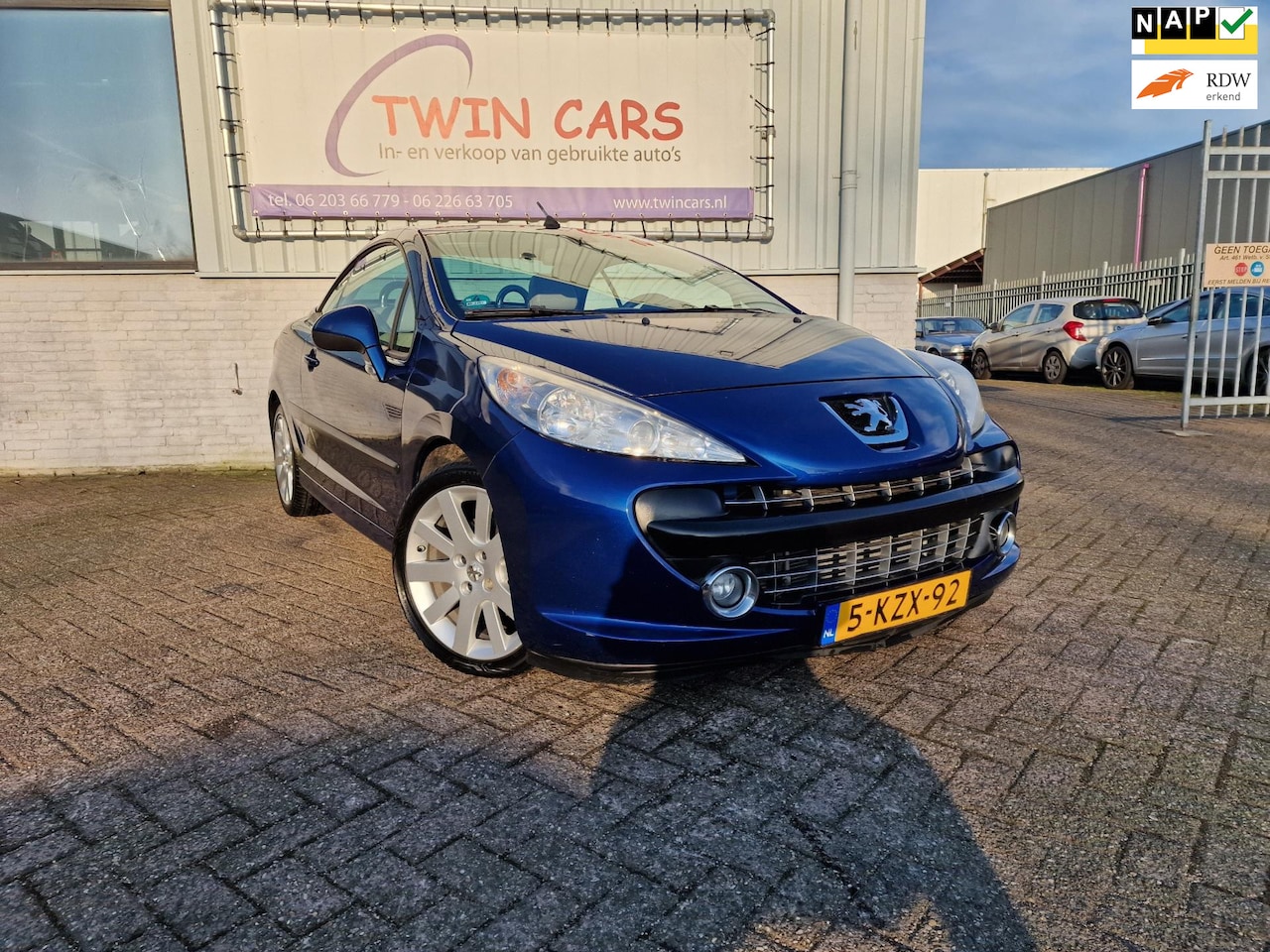 Peugeot 207 CC - 1.6 VTi Leer Airco Aut - AutoWereld.nl