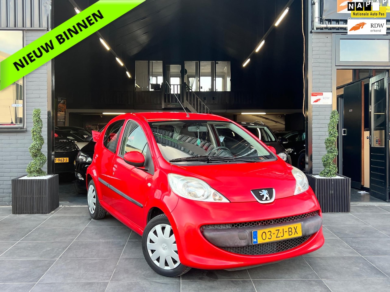 Peugeot 107 - 1.0-12V XS|Elektrische ramen|5 deuren|APK|NAP - AutoWereld.nl