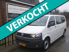 Volkswagen Transporter - 2.0 TDI L2H1 BM DC Highline AIRCO NETTE BUS € 8500 EX BTW