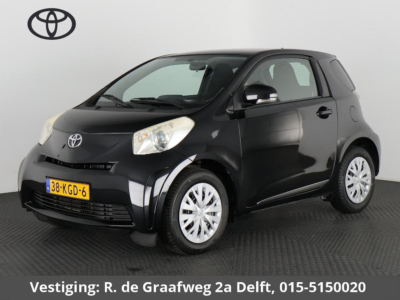 Toyota iQ - 1.0 VVTi Black Edition | Airco | Chrome Pack | SLECHTS 67.000 KM! | - AutoWereld.nl