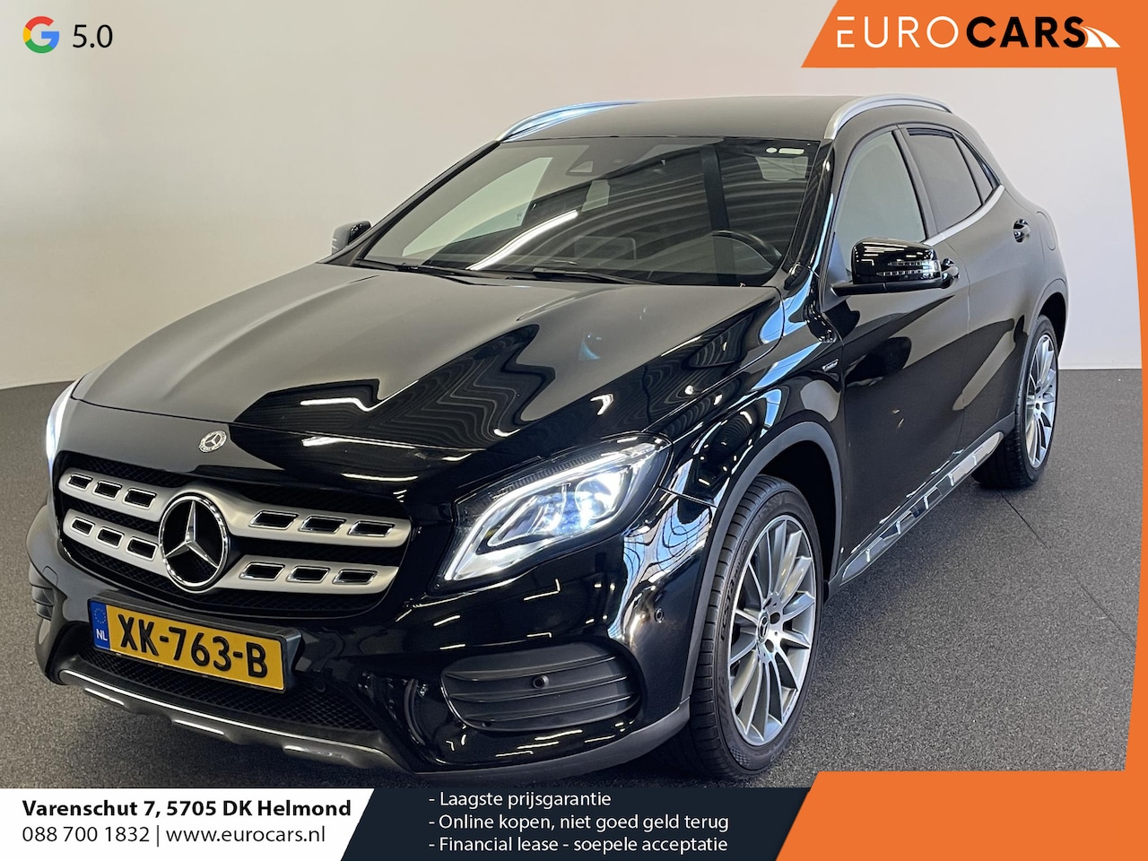 Mercedes-Benz GLA-Klasse - 180 Automaat AMG UrbanStyle Navigatie Climate Control Leder interieur 19"Lichtmetalen velg - AutoWereld.nl