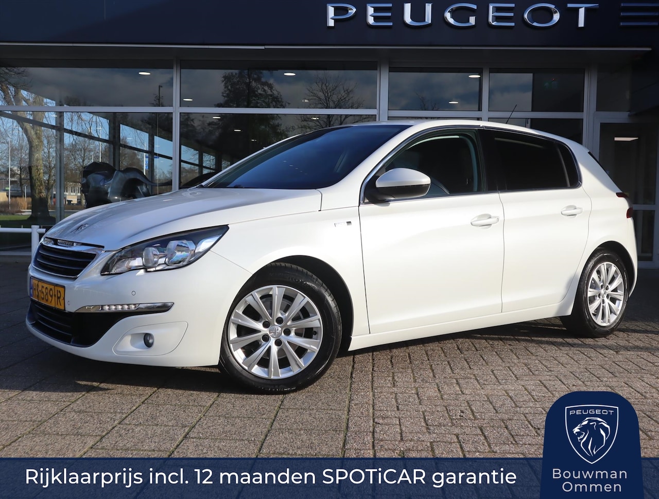 Peugeot 308 - Style PureTech 130pk S&S EAT6 Automaat, Rijklaarprijs, Navigatie Camera DAB+ Trekhaak - AutoWereld.nl