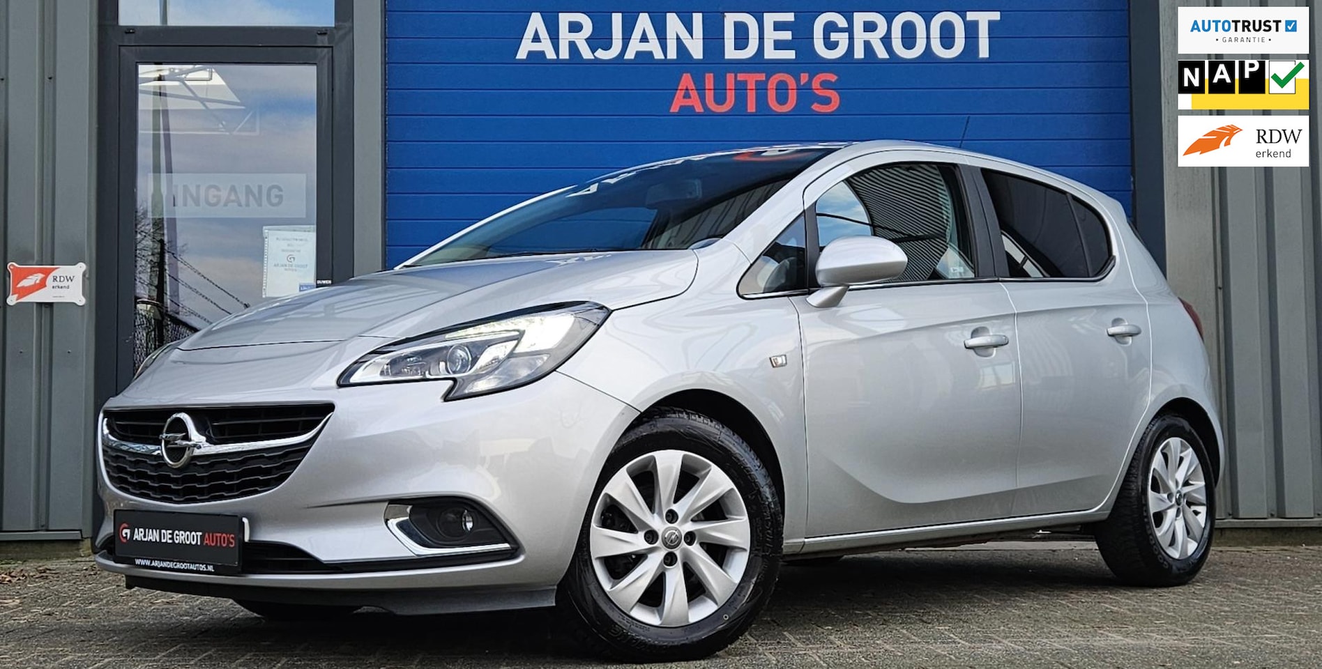 Opel Corsa - 1.4 90PK VOL AUTOMAAT Navi Camera Cruise Full LED - AutoWereld.nl