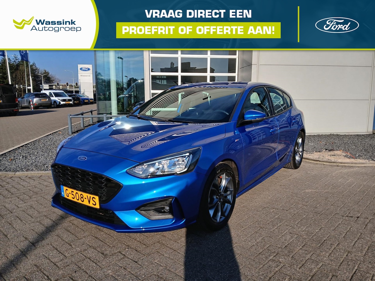 Ford Focus - 1.0 EcoBoost 125pk ST-Line Business I Navigatie I Parkeersensoren V+A I Cruise Control I C - AutoWereld.nl