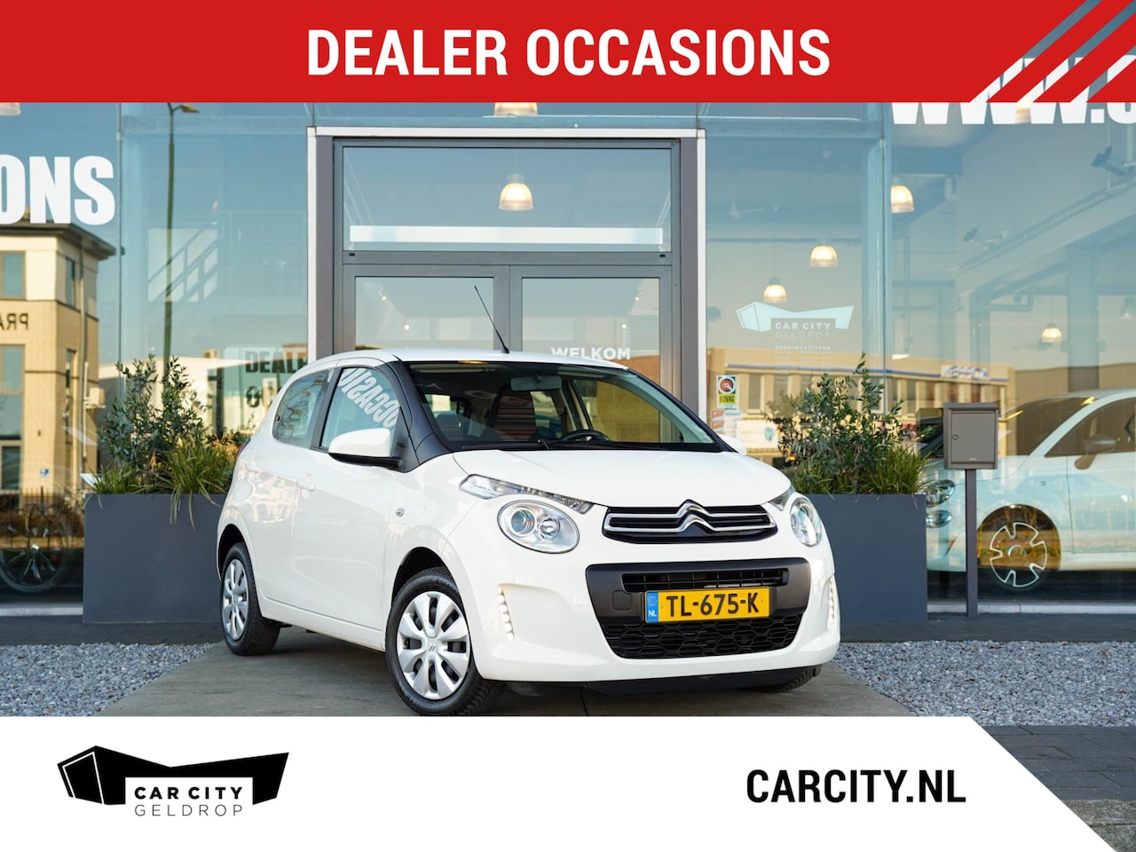 Citroën C1 - 1.0 VTi Feel / Carplay / Camera / DAB / Bluetooth / Airco - AutoWereld.nl