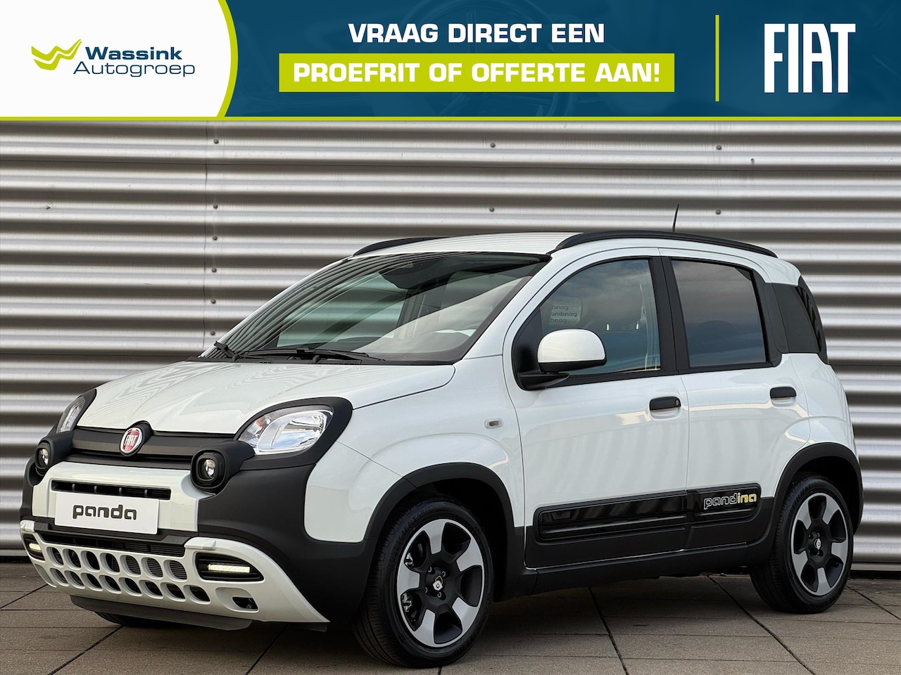 Fiat Panda - 1.0 Hybrid Pandina | Cruise Control | parkeersensoren | Elektrische ramen - AutoWereld.nl