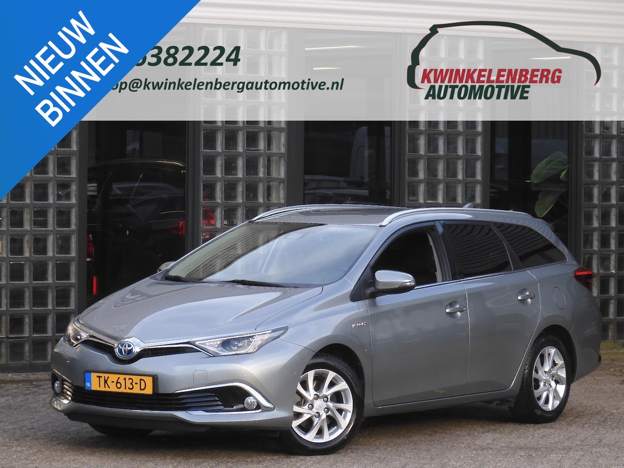 Toyota Auris - TS HYBRID EXECUTIVE/ KEYLESS/ PDC V+A/ DAKDRAGERSET - AutoWereld.nl