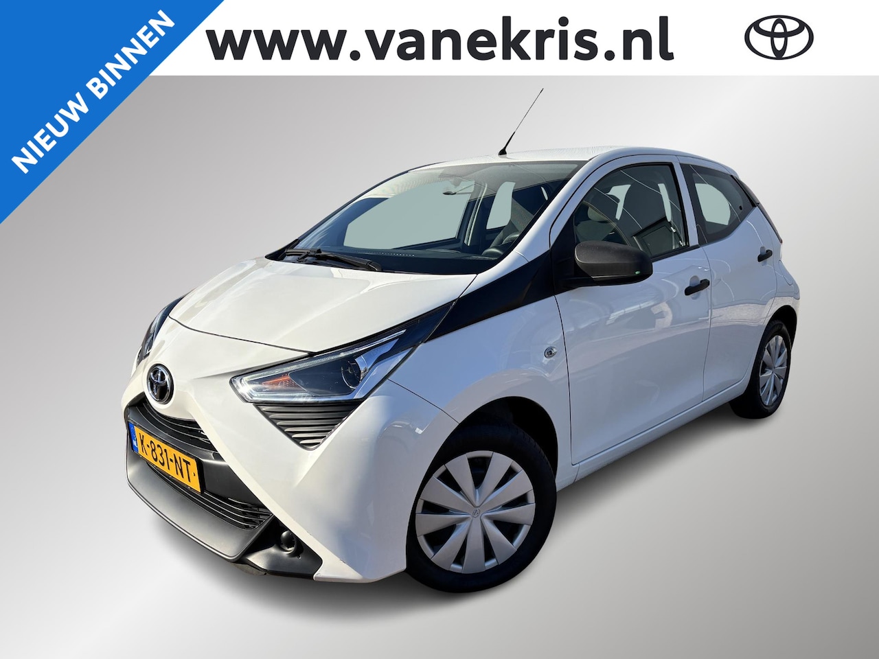 Toyota Aygo - 1.0 VVT-i x-fun 1.0 VVT-i X-Fun, Bluetooth - AutoWereld.nl