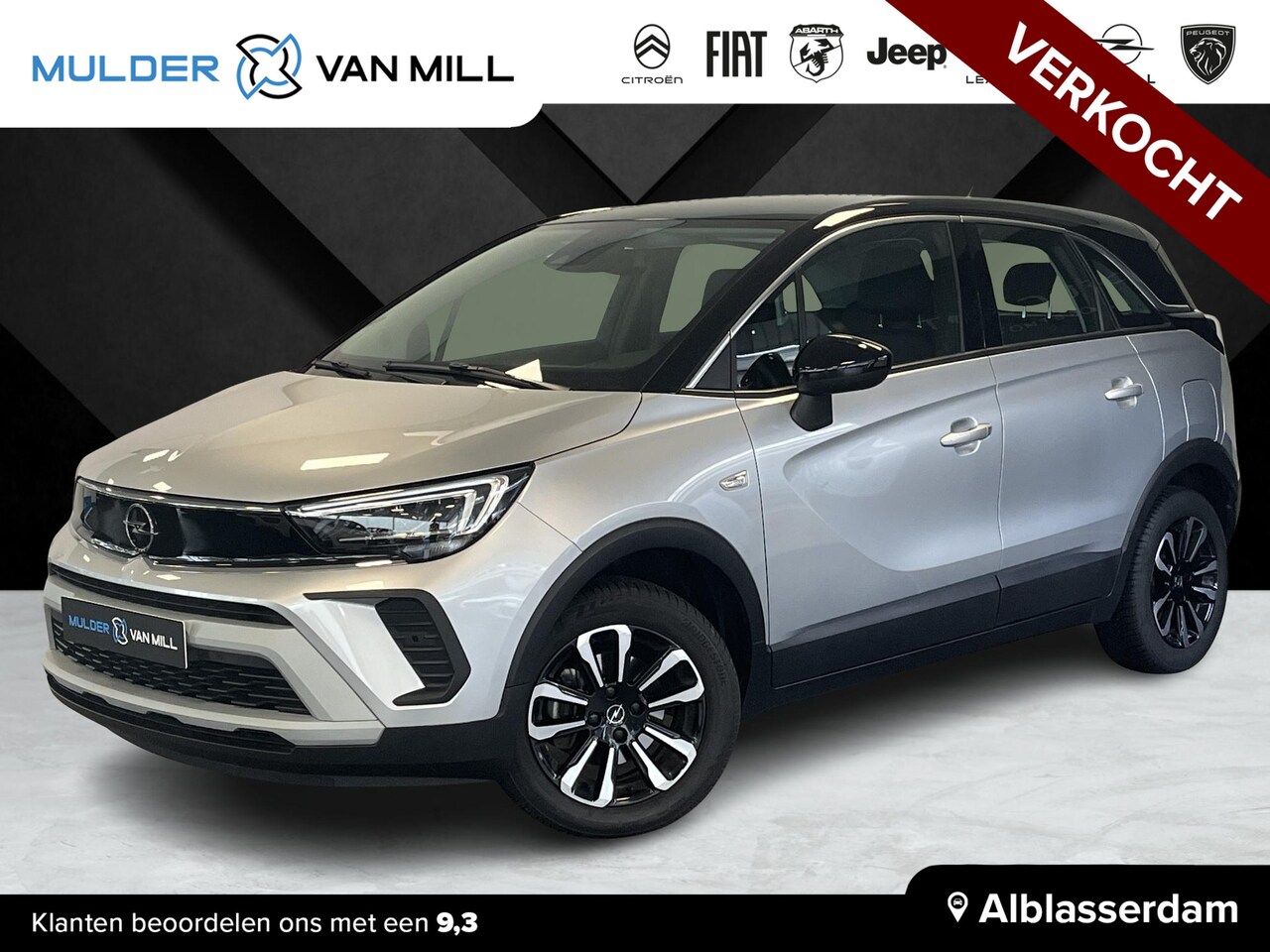 Opel Crossland - 1.2 Turbo 110pk Elegance |ALL-SEASON BANDEN|AGR-STOEL|180° CAMERA+SENSOREN|VOORRUIT VERWAR - AutoWereld.nl