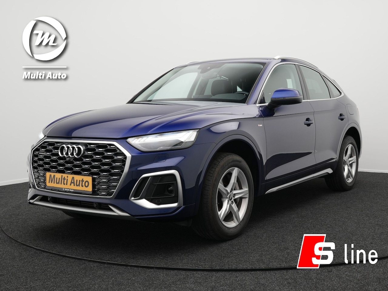 Audi Q5 Sportback - 55 TFSI e Quattro S-Line Plug in Hybrid PHEV | Alcantara Sportstoelen | Trekhaak af Fabrie - AutoWereld.nl