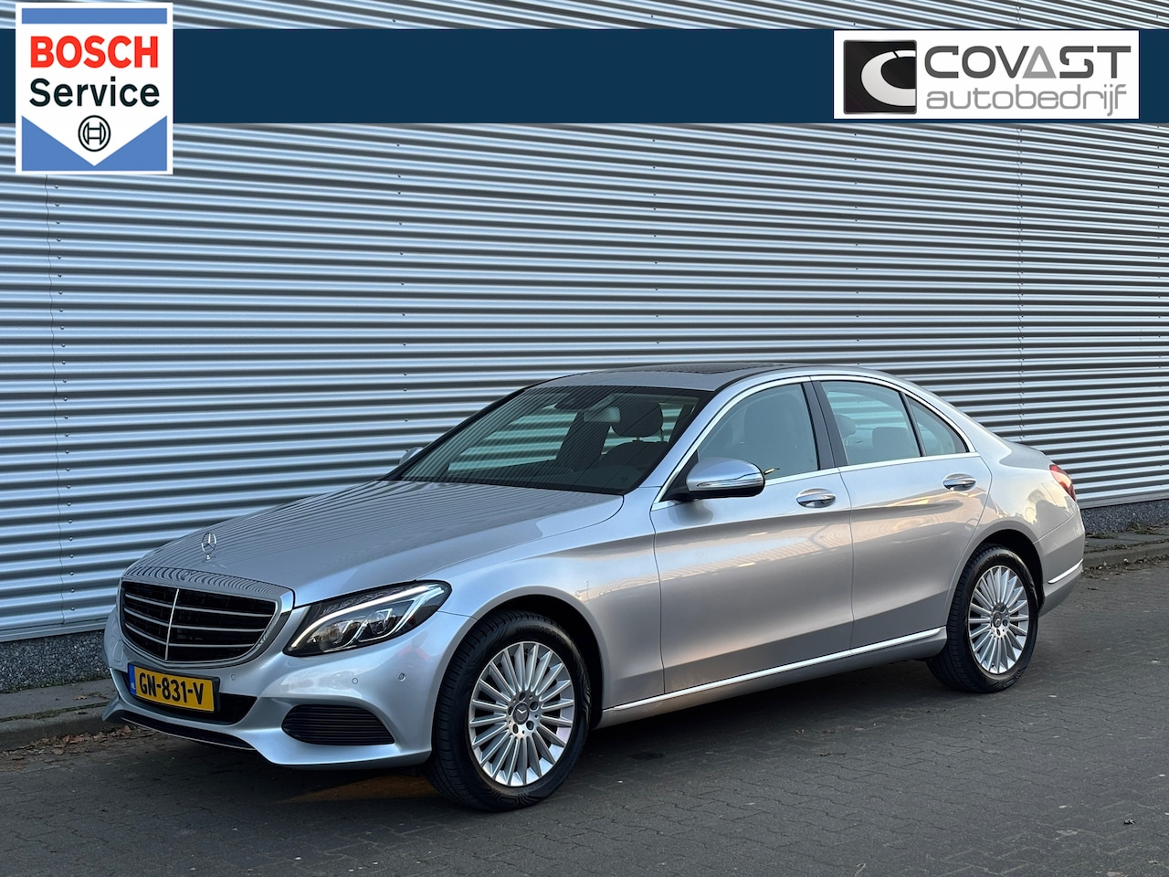 Mercedes-Benz C-klasse - 180 Prestige LED|Schuifdak|Navi|112d.km! - AutoWereld.nl