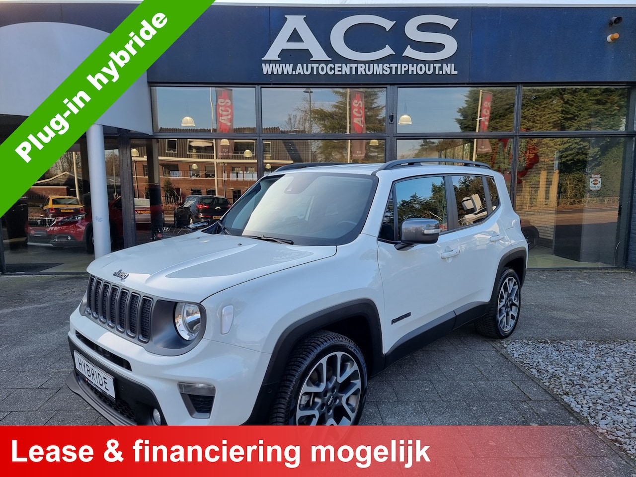 Jeep Renegade - 4xe 240 S - Plug-In Hybrid | Stuur- Stoelverw. | Parkeerass. | Blindspot | Nette staat! - AutoWereld.nl