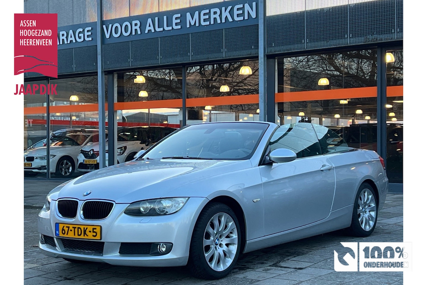 BMW 3-serie Cabrio - BWJ 2012 | 320i 170PK High Executive AUTOMAAT | SPORTSTOELEN | LEER | NAVI | CLIMA | STOEL - AutoWereld.nl