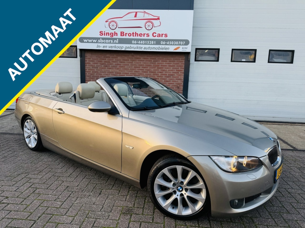 BMW 3-serie Cabrio - 330i EXE 272PK AUT Y-TIMER INRUIL MOG!!! - AutoWereld.nl