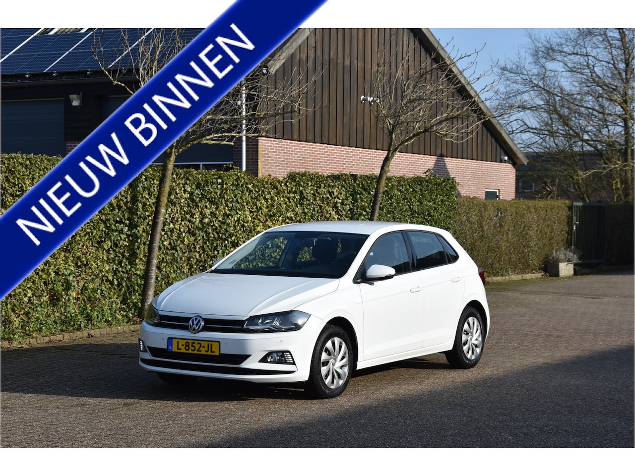 Volkswagen Polo - 1.0 TSI 96 PK 6-2021 Navi PDC NAP VW fabrieksgarantie! - AutoWereld.nl