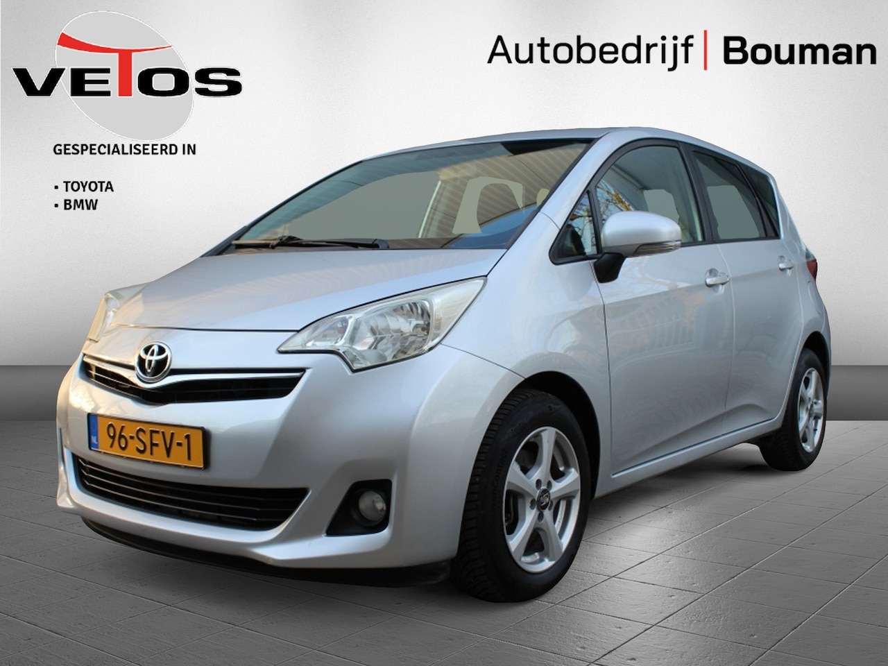 Toyota Verso S - 1.3 VVT-i Aspiration CVT Automaat - AutoWereld.nl