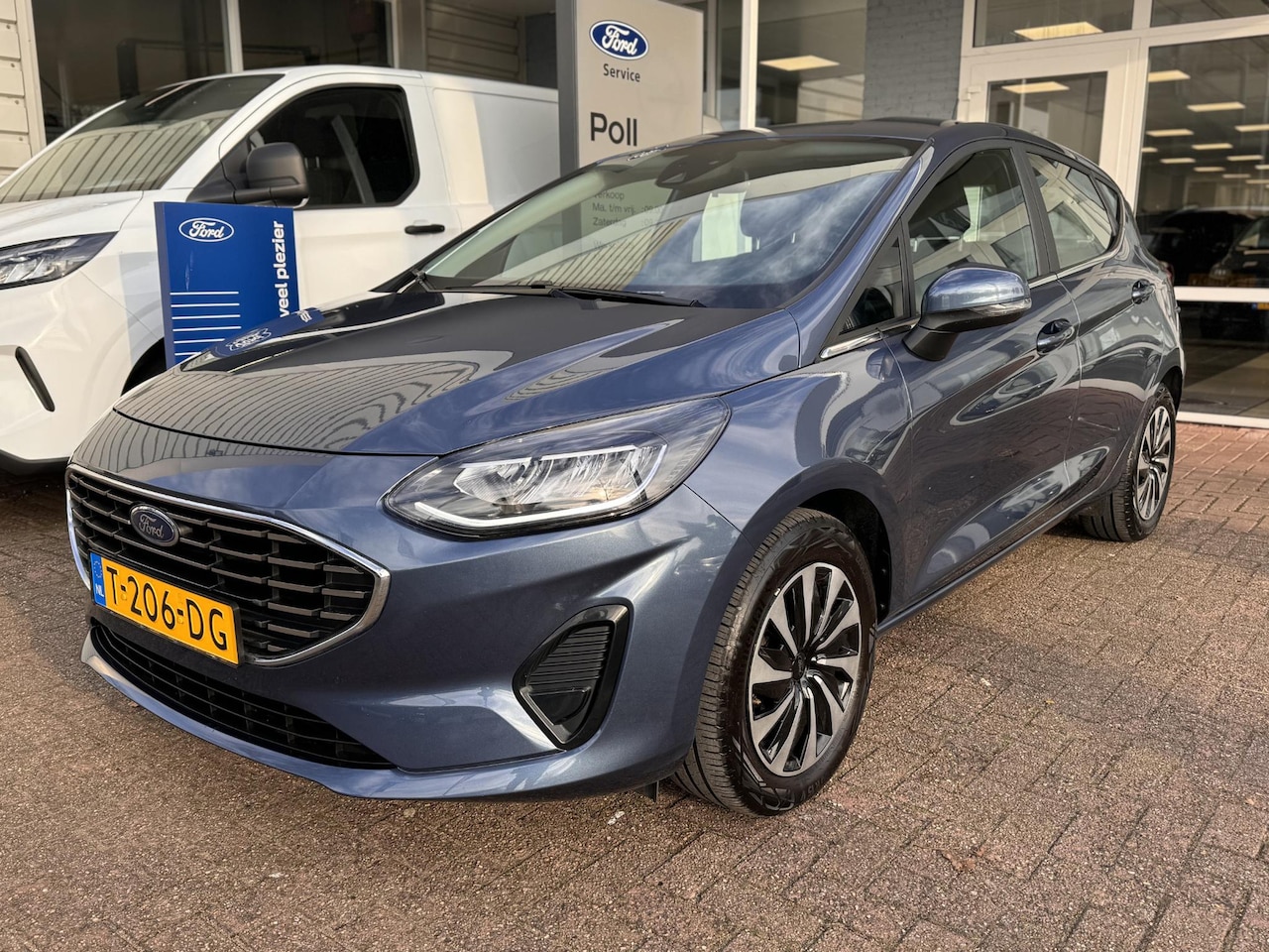 Ford Fiesta - 1.0 EcoBoost Hybrid 125pk Titanium Climat Cruise Parkeersensoren Fabrieksgarantie 25-5-202 - AutoWereld.nl