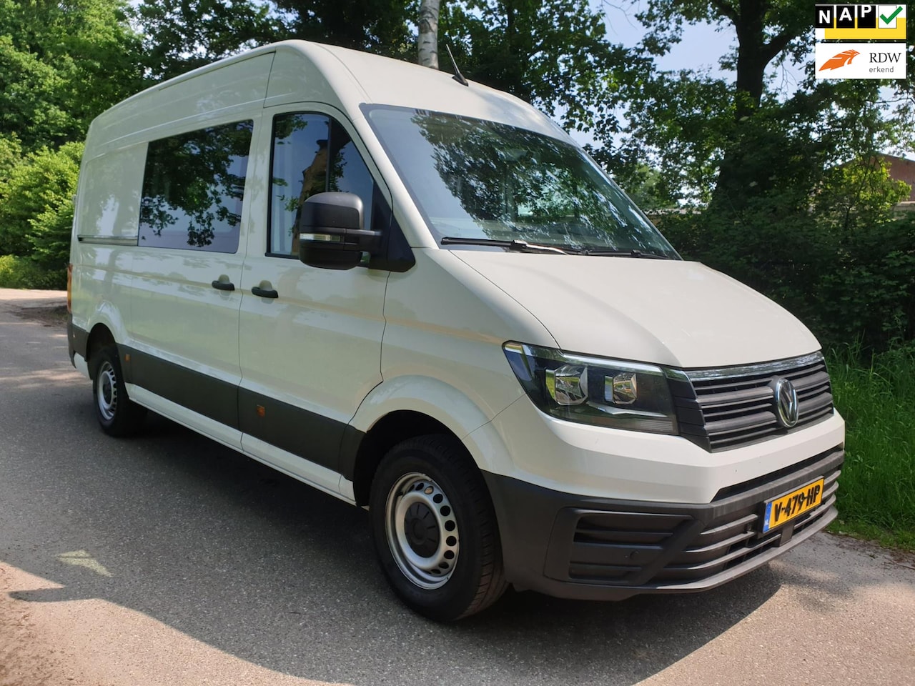 Volkswagen Crafter - 35 2.0 TDI L3H3 Comfortline / camera / navigatie / trekhaak - AutoWereld.nl