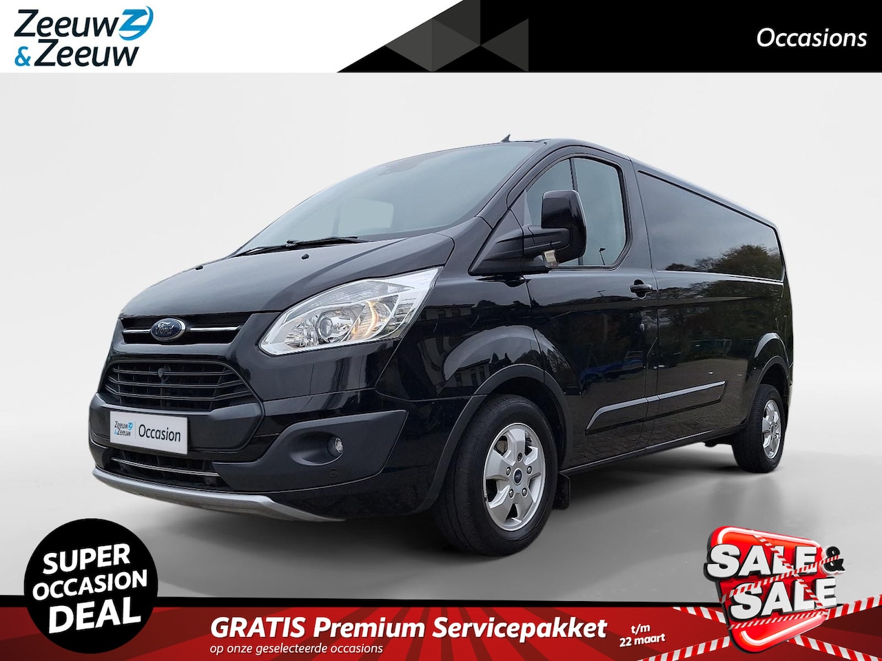 Ford Transit Custom - 290 2.0 TDCI L2H1 Limited 170PK | Camera | Navigatie | Half leder | Dakdragers | Voorruitv - AutoWereld.nl