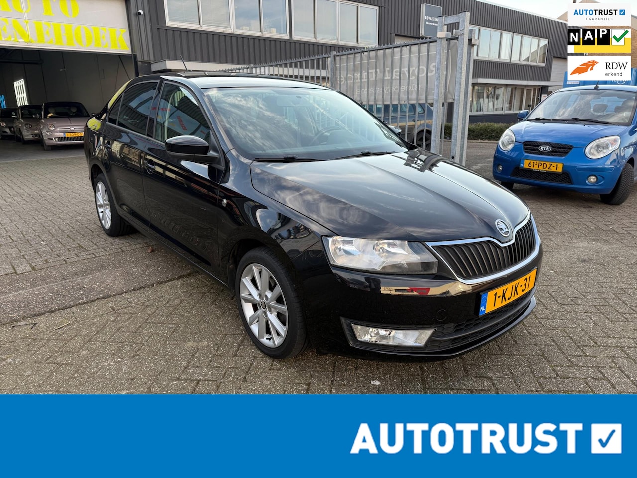 Skoda Rapid - 1.2 TSI Greentech Elegance Businessline 1.2 TSI Greentech Elegance Businessline - AutoWereld.nl