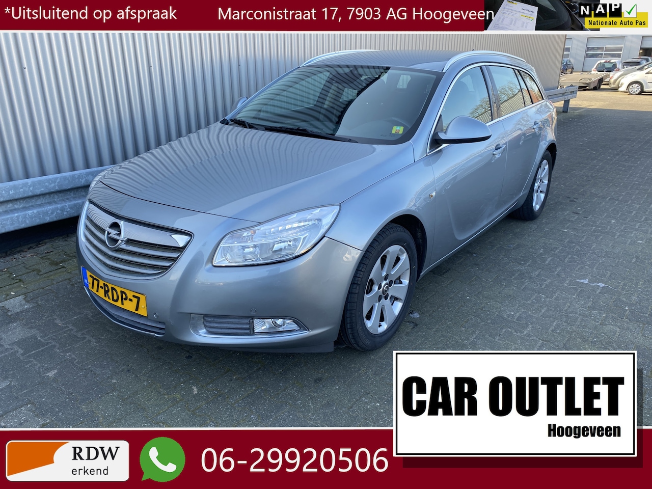 Opel Insignia Sports Tourer - 1.6 T Edition Clima, Navi, CC, PDC v/a, LM, Trekh, nw. APK – Inruil Mogelijk – - AutoWereld.nl