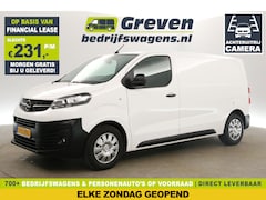 Opel Vivaro - 1.5 CDTI L2H1 Airco Cruise 360 Camera Carplay 3 Persoons Navi PDC Stoelverwarming Elektrpa