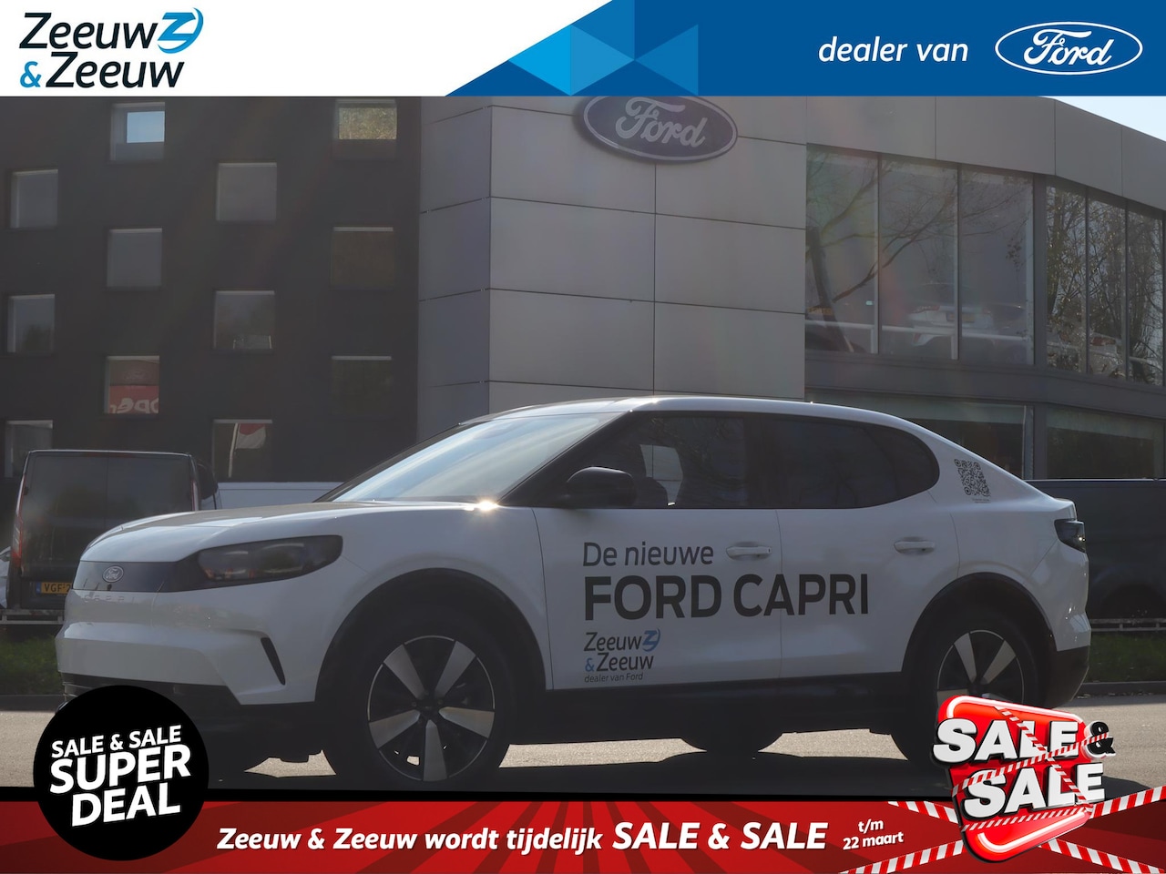 Ford Capri - Ext Range RWD 77 kWh 286pk | Proefrit mogelijk | Nieuw te bestellen - AutoWereld.nl