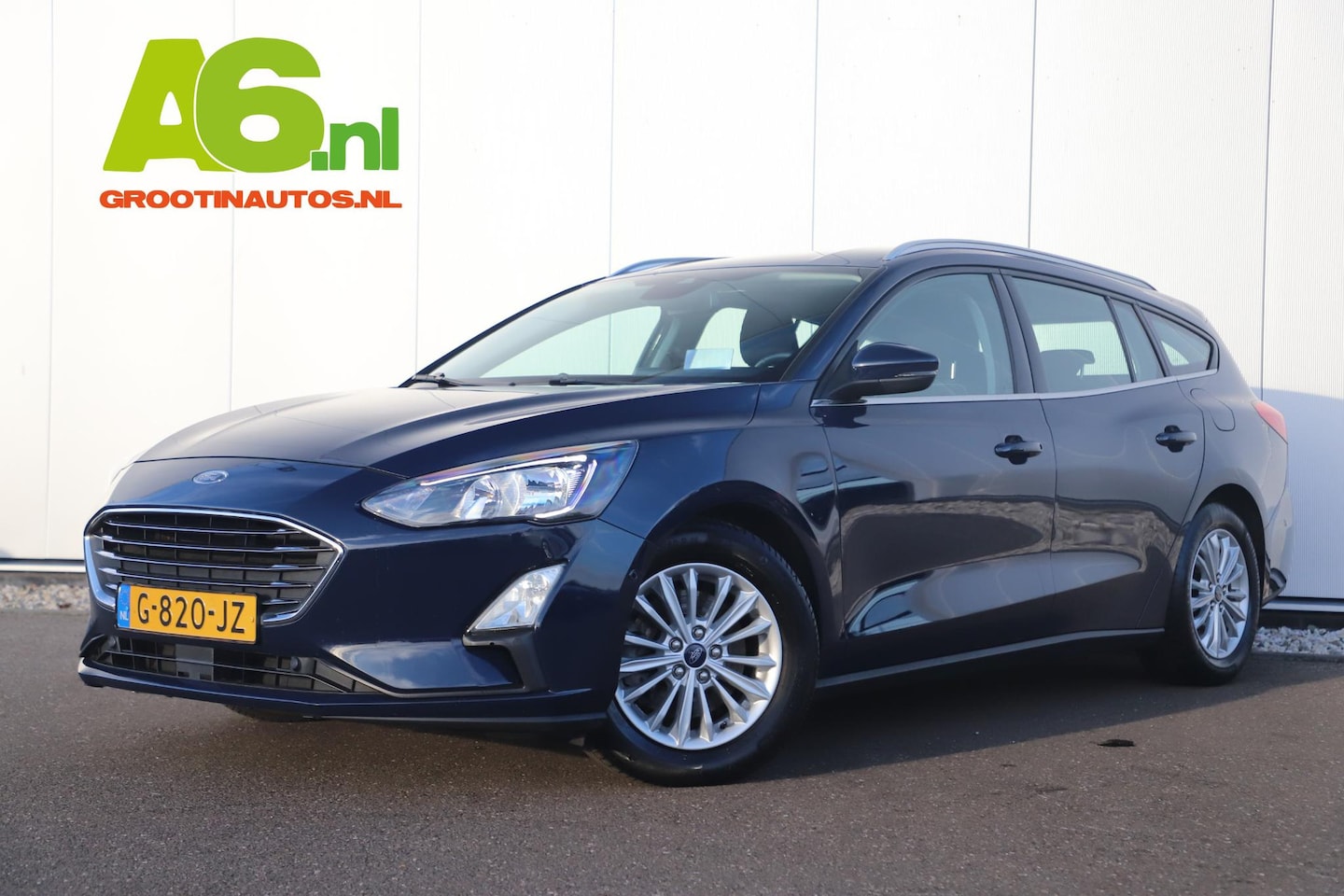 Ford Focus Wagon - 1.5 EcoBlue Titanium Business Head Up Navigatie Camera Clima Cruise 16 inch LED Carplay An - AutoWereld.nl