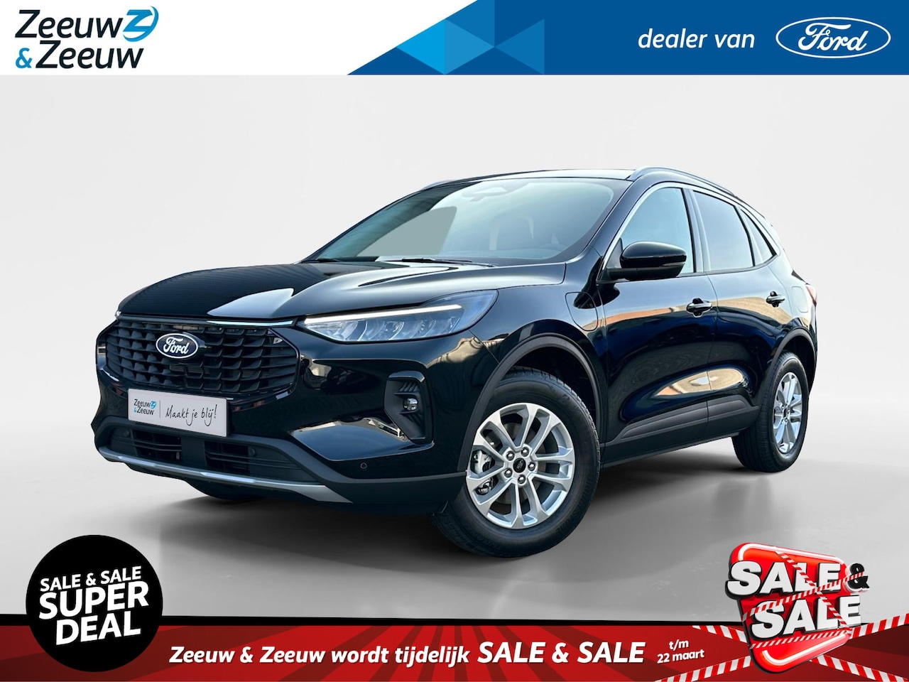 Ford Kuga - 2.5 PHEV Titanium |€ 4000 korting| Gratis laadpaal + installatie!| Winter Pack| Direct Rij - AutoWereld.nl